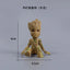 Marvel Anime Figure Home Decoration Crafts Toys Miniature Model Office Desktop Display Kawaii Cartoon Groot Statue Gift 5cm