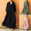 Plus Size 3XL 4XL 5XL 2023 Summer Dress Women Cotton Linen Pocket long Boho Dress for Women Bohemian Loose Solid Maxi Dresses