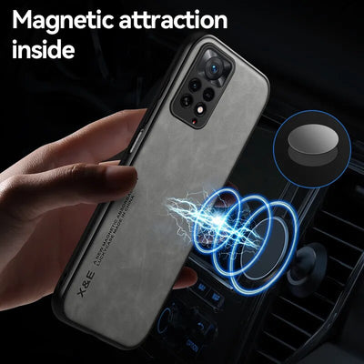 Redmi Note 12 Pro Plus 5G Case Silicone TPU Luxury Leather Cover For Redmi Note 11 12S 11S 10 10S 9S 9 Pro Max Phone Case