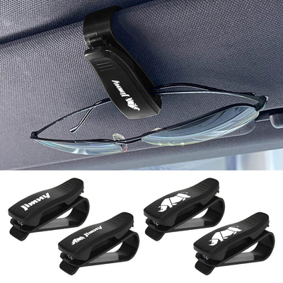 For Suzuki Jimny jb74 jb64 jb43 jb53 Auto Accessories Car Sun Visor Glasses Clip Sunglasses Case Card Ticket Holder Pen Case