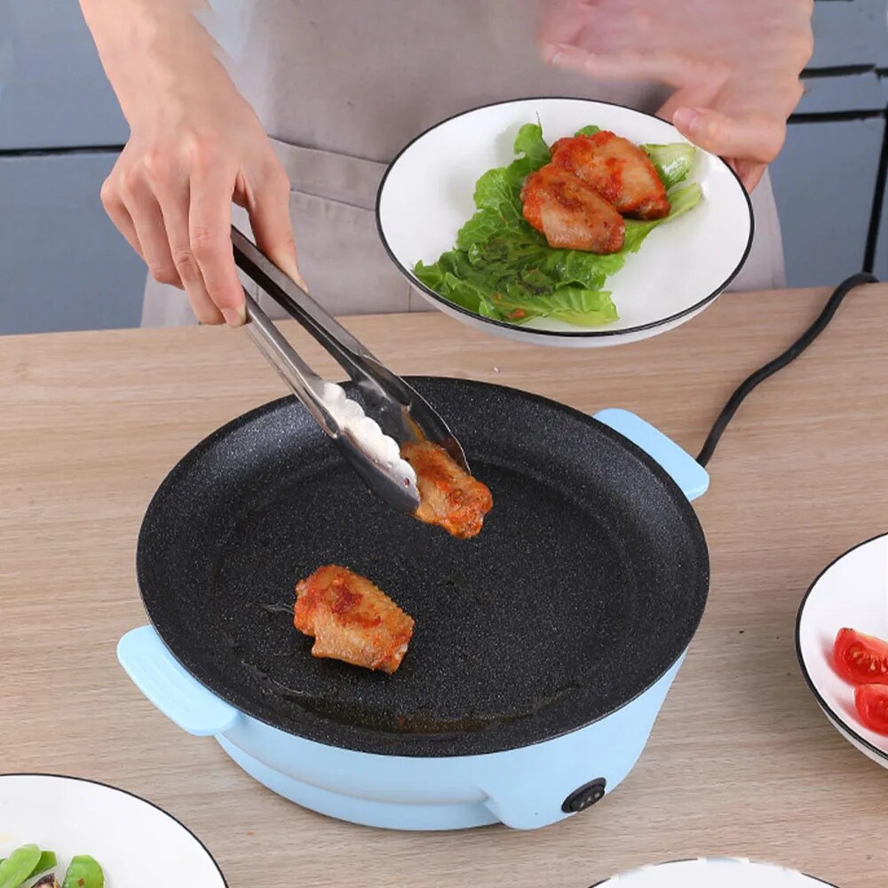 220V Multifunction Electric Frying Pan Non-Stick