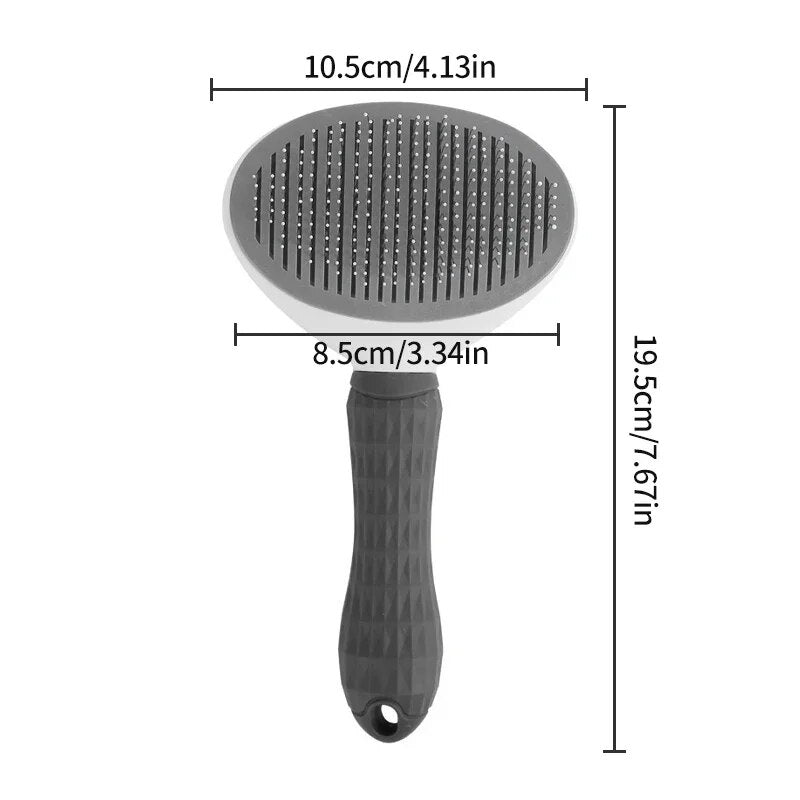 Cat Brush Remove Non-slip Grooming Slicker Brush Hair Remover Brush for Dog&Cat Stainless Steel Dog Combs Cepillo Para Gato