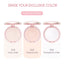 Matte Oil Control Compact Powder Waterproof Makeup Pressed Powder Light Smooth Concealer Lasting Invisible Pores Facial Cosmetic