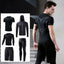 Men's Tracksuit Gym Clothing Men Compression Sports Wear Fitness Clothes Running Jogging Suits Exercise Workout