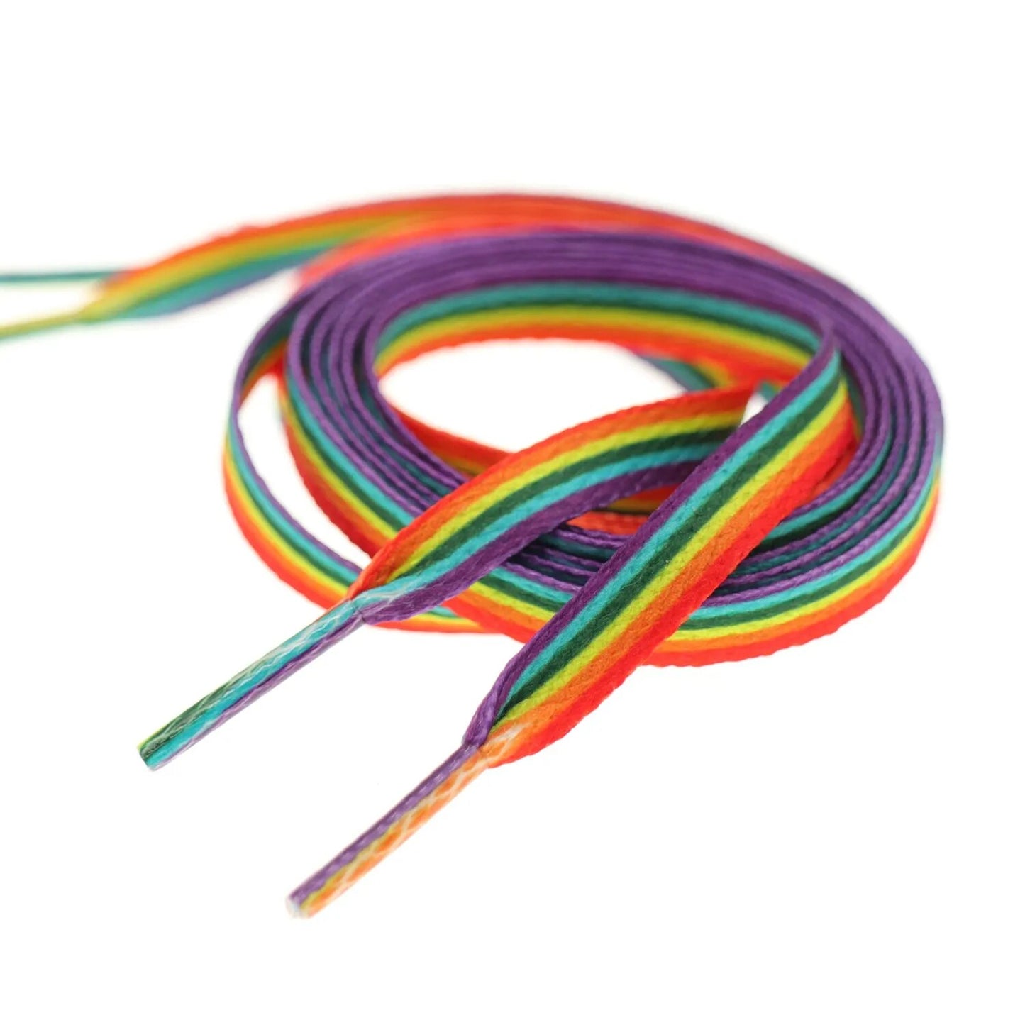 Rainbow Shoelaces Long Rainbow Shoelaces for Sneakers Colored Shoe Laces for Sneakers Colorful Rainbow LGBTQ Pride Shoe Laces