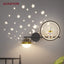 Modern Children Wall light Indoor Bedside for bedroom Home decorations LED Fixture Star Dimming Three color living room