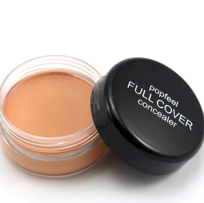 Concealer Foundation Cream Ultra-long-lasting Waterproof Deep Complexion Acne Marks Cover Spot Cement Moisturizing Makeup