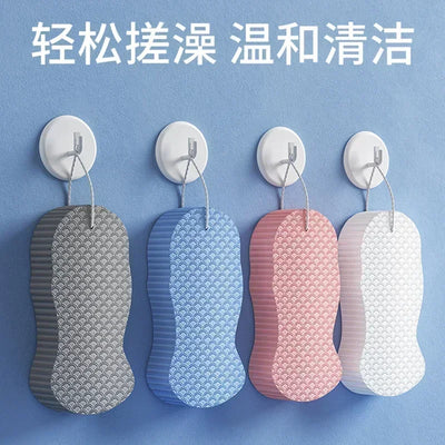 3D Sponge Exfoliating Bath Scrubbing Sponges Fish Scale Bath Scrubbing Tool Adults sponja exfoliante para quitar piel muerta