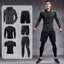 Dry Fit Men's Training Sportswear Set Gym Fitness Compression Sport Suit Jogging Tight Sports Wear Clothes 4XL5XL Oversized Male