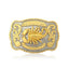 Western Cowboy Zinc Alloy Two-Color Different Bottom Plate Scorpion Pattern Belt Buckle For Men