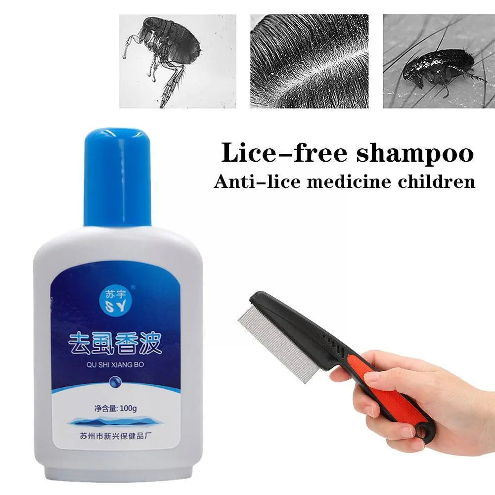 Lice Killing For Hair Head Lice Comb For Hair Lice Spray Preventative Removal For Lice Eggs Nits Promotes Lice-Free Hair K5R4