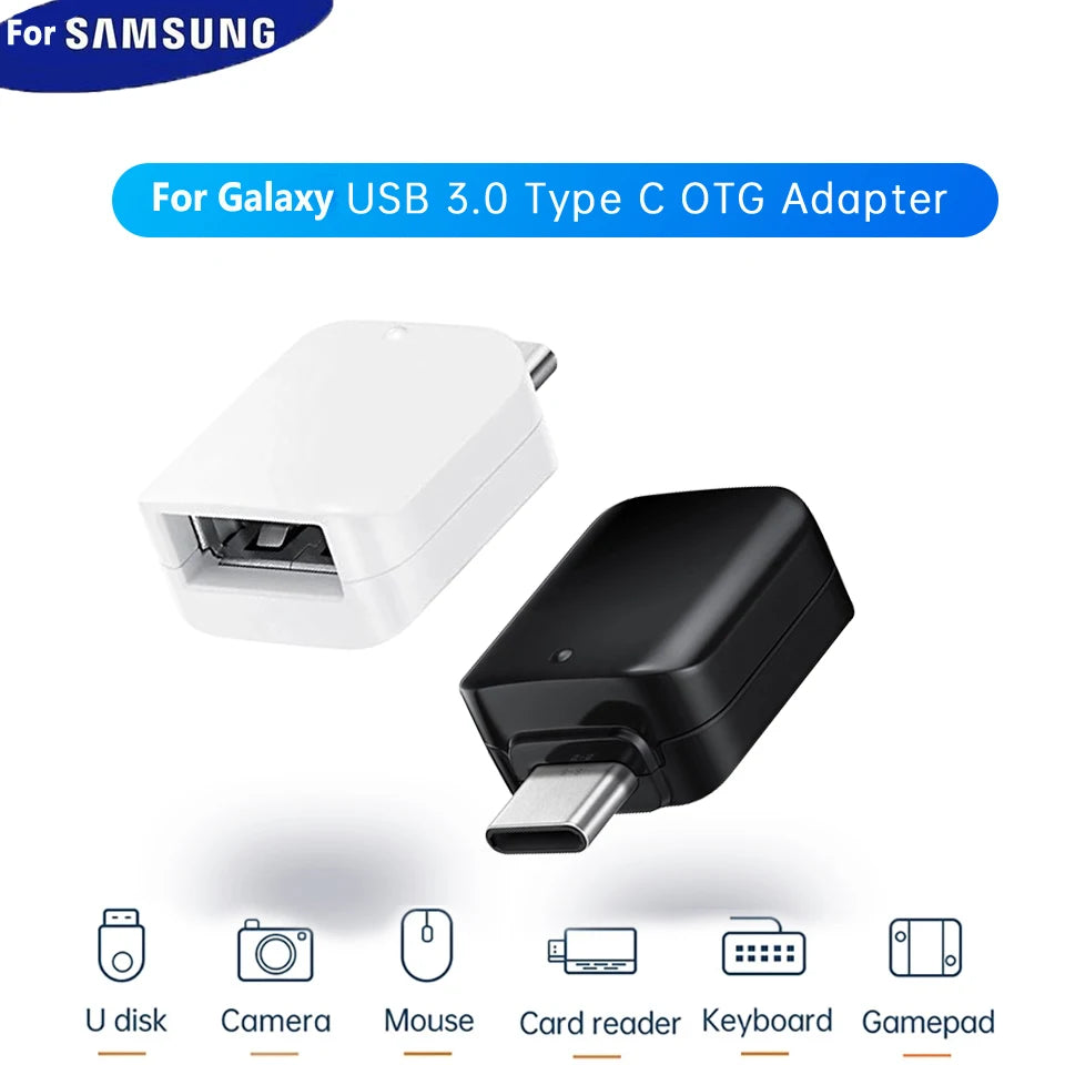 For Samsung Usb To Type C Adapter OTG Tipo C Converter For Galaxy S21 5G S20 S10 Note 20 A71 A51 A70 A60 Usb C Adaptador