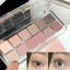 New 12-Color Eye Shadow Palette Low Saturation Full Matte Korean Eye Makeup Grey Rose Long Lasting Nude Earth Color Eye Pigment