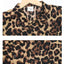 2024 Children's Suit New Boys Summer Clothes Baby Short Sleeve Single Breasted Leopard Print +Shorts Loose Kid 2pcs Set Outfits