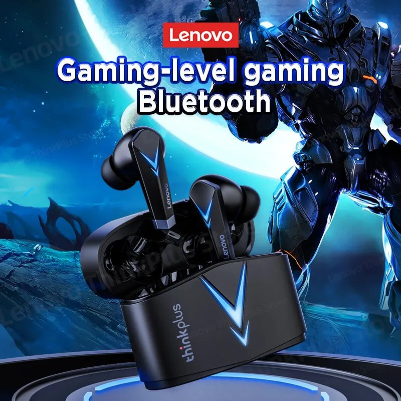 Original Lenovo LP6 Gaming Earphones Bluetooth 5.0 Wireless Earbuds Low Latency Headphones HD Call Dual Mode Headset With Mic