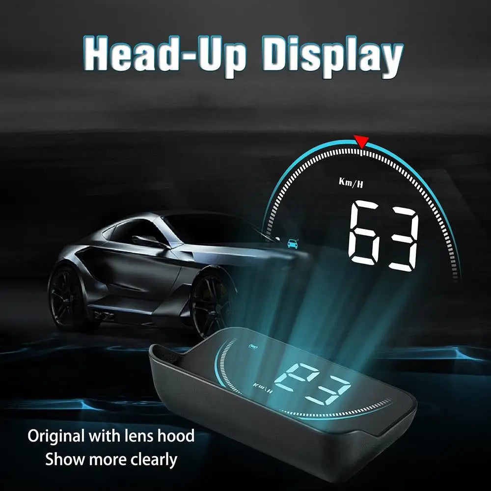 Universal M8 M3 M6 HUD Head Up Display Car GPS Car Styling OBD2 Digital speedometer Over-speed Alarm Windshield Projector