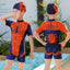 Kids Swimsuit Boy's Onesie Spiderman Long Sleeve Baby Sun Protection Quick Dry Equipment Thermal Bath Wholesale