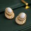 Fashion creative design sense pearl tassel earrings senior sense French retro niche  earrings Women's party jewelry