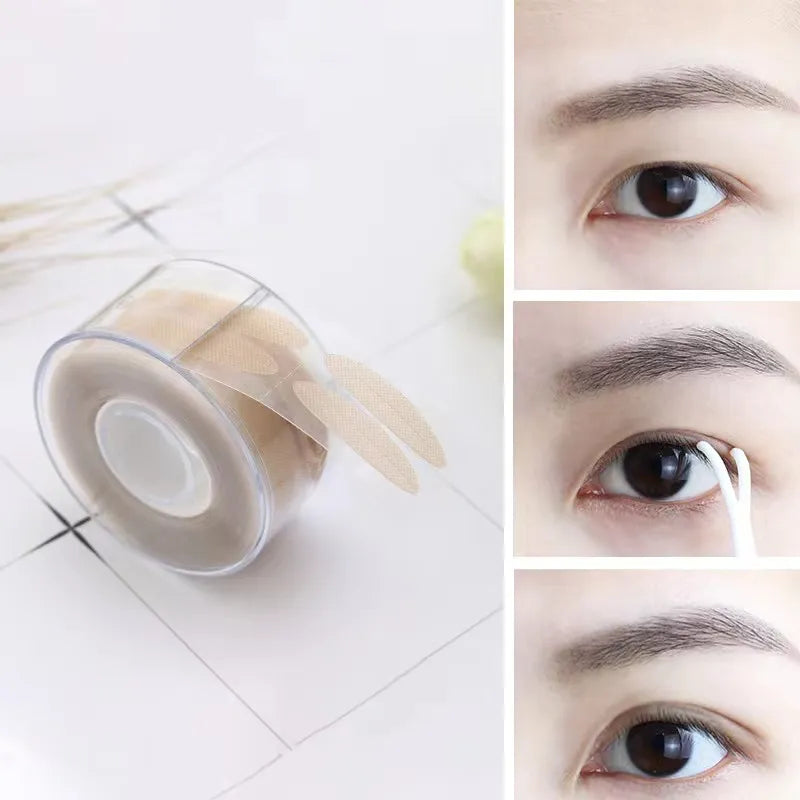 600 PCS Eye Lift Strips Invisible Double Eyelid Tape Stickers for Eye tightening Self-Adhesive Transparent lash tape Makeup Tool