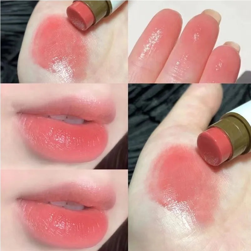 Colored Lip Balm Moisturizing Lip Tint Long Lasting Lipstick Waterproof Lips Stick Cosmetics Make Up for Women Girls Maquillajes