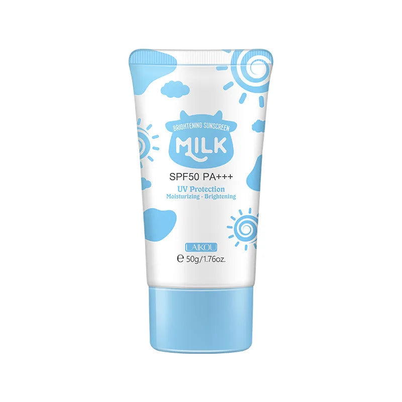 Milk Sunscreen Facial Body Sunscreen Whitening Sun Cream Sunblock Skin Protective Cream Anti Sun Facial Protection Cream SPF 50