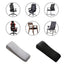 1PC Memory Foam Chair Armrest Pads Black Grey Computer Chair Armrest Cushion Relief Elbows Forearm Pressure Pad For Home Offiice