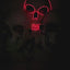 Halloween Horror Skull Mask LED Cold Light Mask LED Halloween Mask Cosplay Mask Halloween Party Decoration Luminous Skull Masks